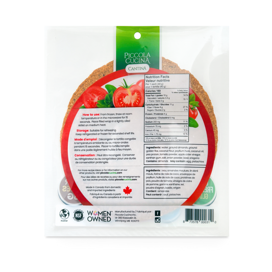 Wrap à la Farine d'Amande