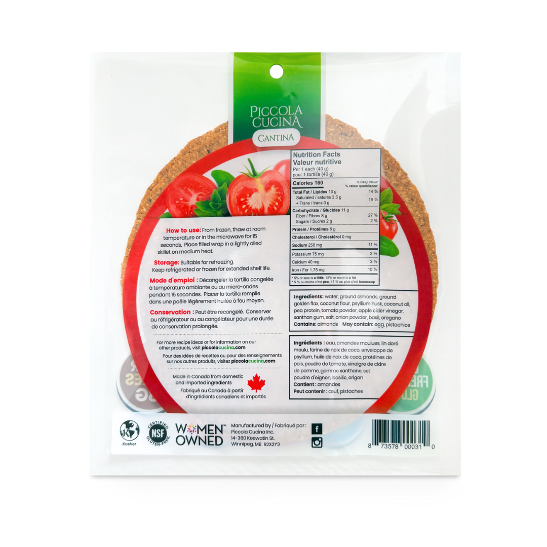 Tomato Herb Tortilla-Wrap