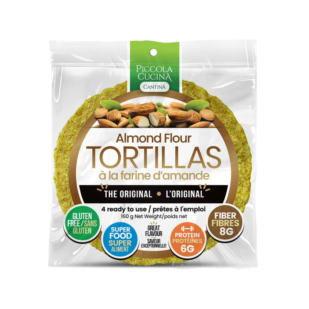 Almond Flour Tortilla Wraps Flyer