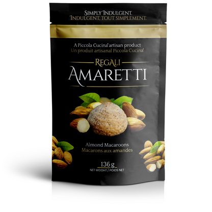Piccola Cucina Amaretti Almond Macaroon Cookies package