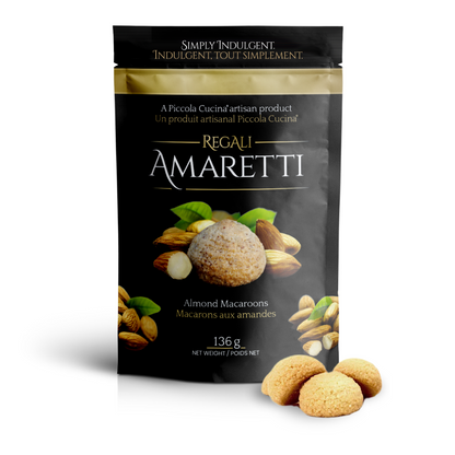 Piccola Cucina Amaretti Almond Macaroon Cookies package