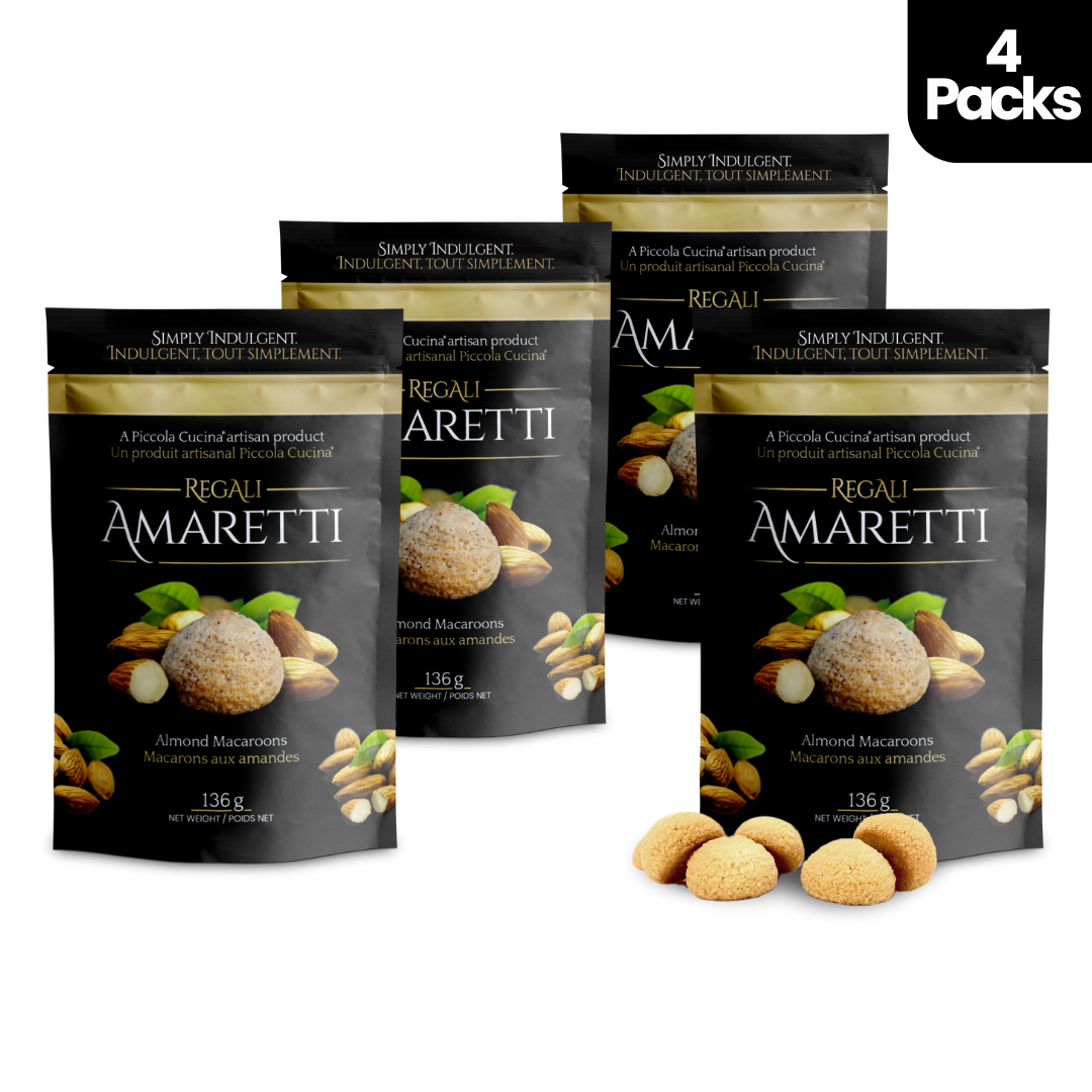 Soft and chewy gluten-free Italian Amaretti Almond Macaroon Cookies