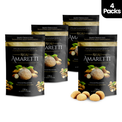 Soft and chewy gluten-free Italian Amaretti Almond Macaroon Cookies
