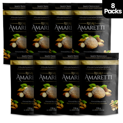 Soft and chewy gluten-free Italian Amaretti Almond Macaroon Cookies