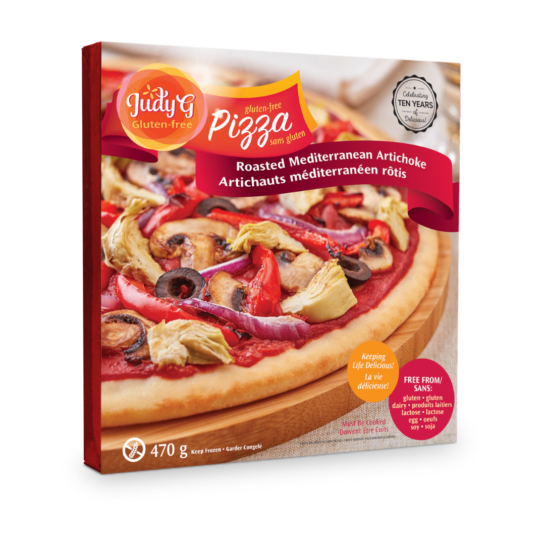 Piccola Cucina Roasted Mediterranean Artichoke Pizza package