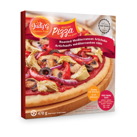 Piccola Cucina Roasted Mediterranean Artichoke Pizza package