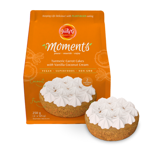 Piccola Cucina Turmeric Carrot Cake with Vanilla Coconut Cream package