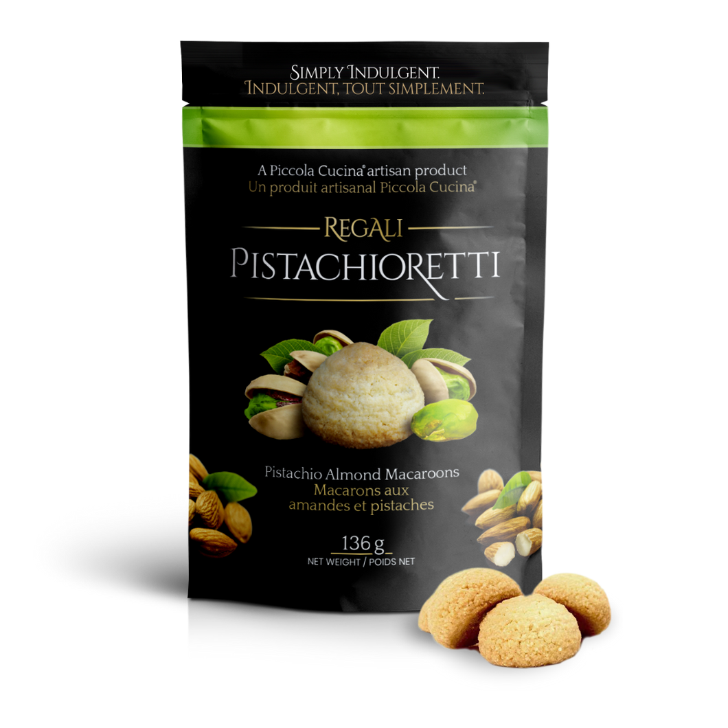 Regali Pistachioretti - Macarons pistaches et amandes